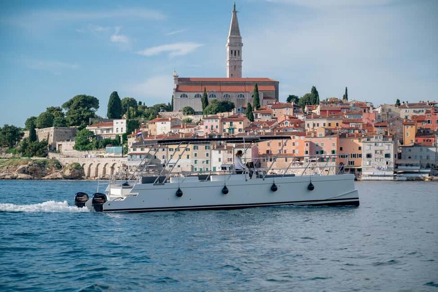 Rovinj: Sunset & dolphin group tours with Catamaran - Why this 90-minute Rovinj boat trip feels different