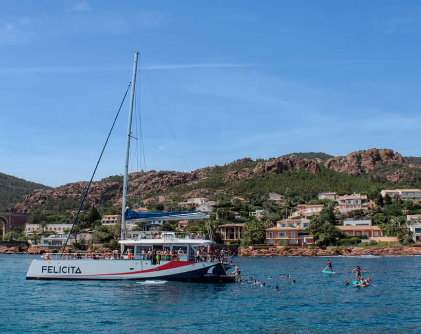 Saint-Raphaël: Golden Island Afternoon Cruise with Drinks - Cruising past Île d’Or, Cap Dramont, and Agay Bay