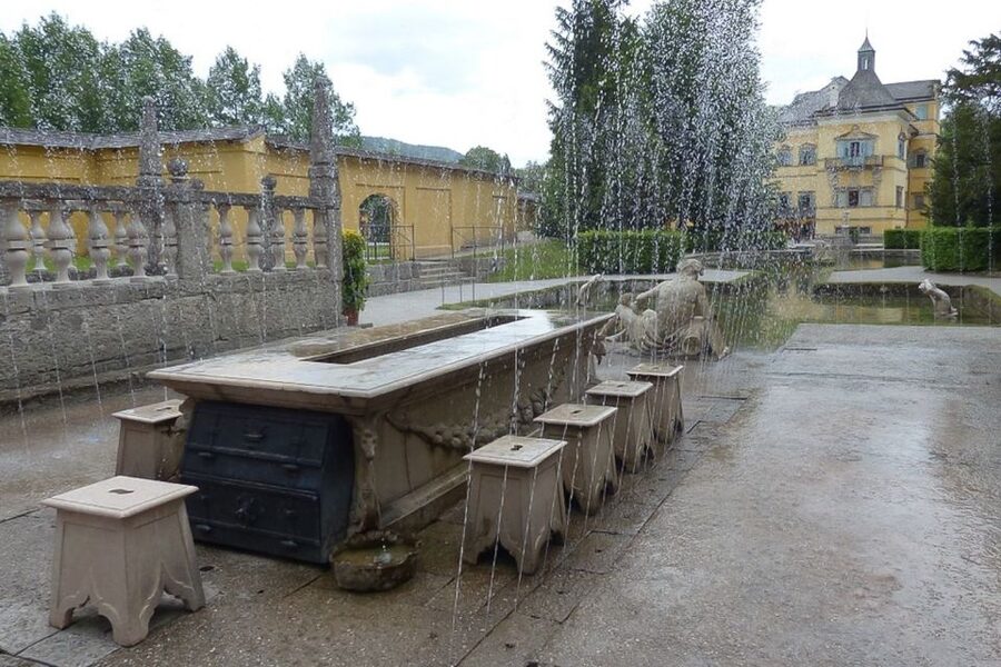 Salzburg: Boat Ride to Hellbrunn and Palace Visit - Hellbrunn Palace and its playful fountains
