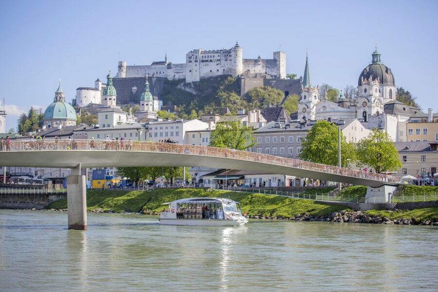Salzburg: River Cruise, Dinner & Fortress Concert - The Salzach cruise: pretty, peaceful, and not a major sightseeing ride