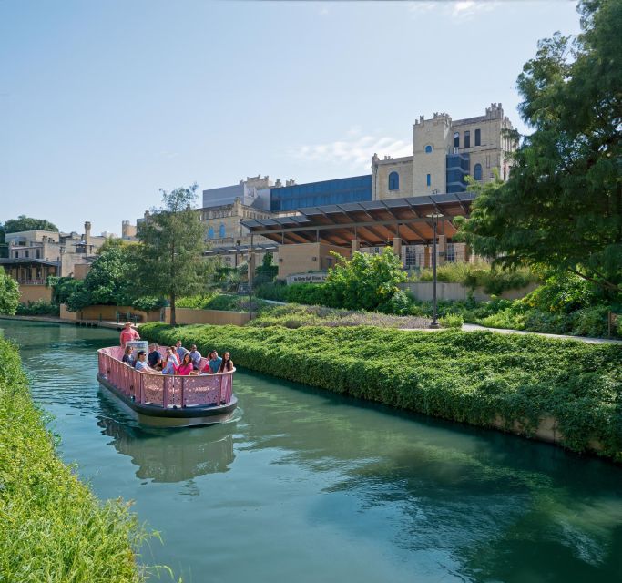 San Antonio: River Walk Cruise Ticket - The 35-minute cruise, step by step
