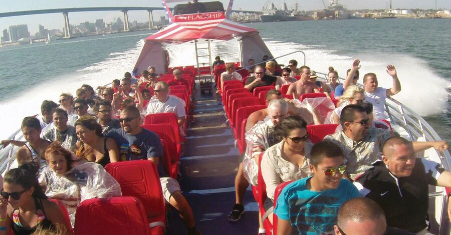 San Diego: Patriot Jet Boat Thrill Ride - USS Midway and the Military Waterfront