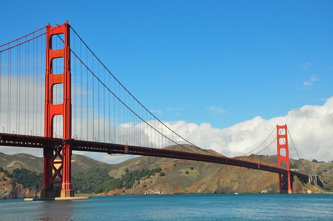 San Francisco: Bridge to Bridge Cruise (90-minutes) - The first big reveal, sailing toward the Golden Gate Bridge