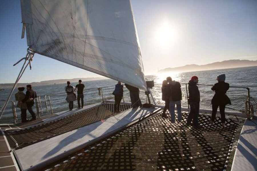 San Francisco: Golden Gate Bridge Catamaran Cruise - Sailing under the Golden Gate Bridge