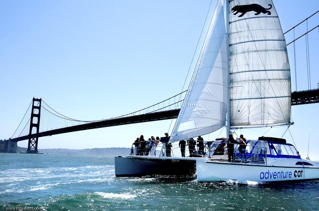 San Francisco: Golden Gate Bridge Catamaran Cruise - Finding Adventure Cat at Pier 39
