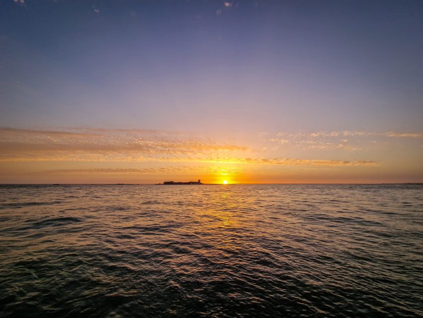 Sancti Petri: Sunset Catamaran Cruise - The route toward Sancti Petri Castle