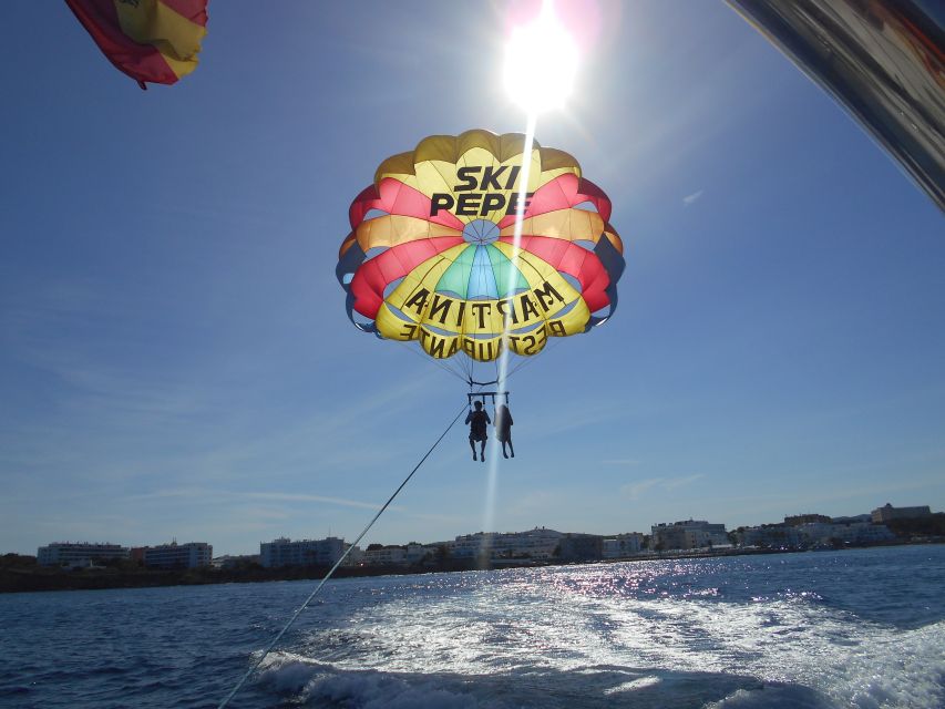 Santa Eulària des Riu: Parasailing Boat Cruise with Drinks - Photos, video, and the real cost