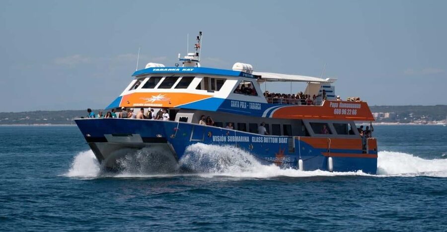 Santa Pola: Tabarca Catamaran Cruise with Underwater Vision - What the ride feels like from Santa Pola