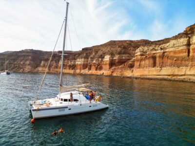 Catamaran Cruise with Greek BBQ and Drinks