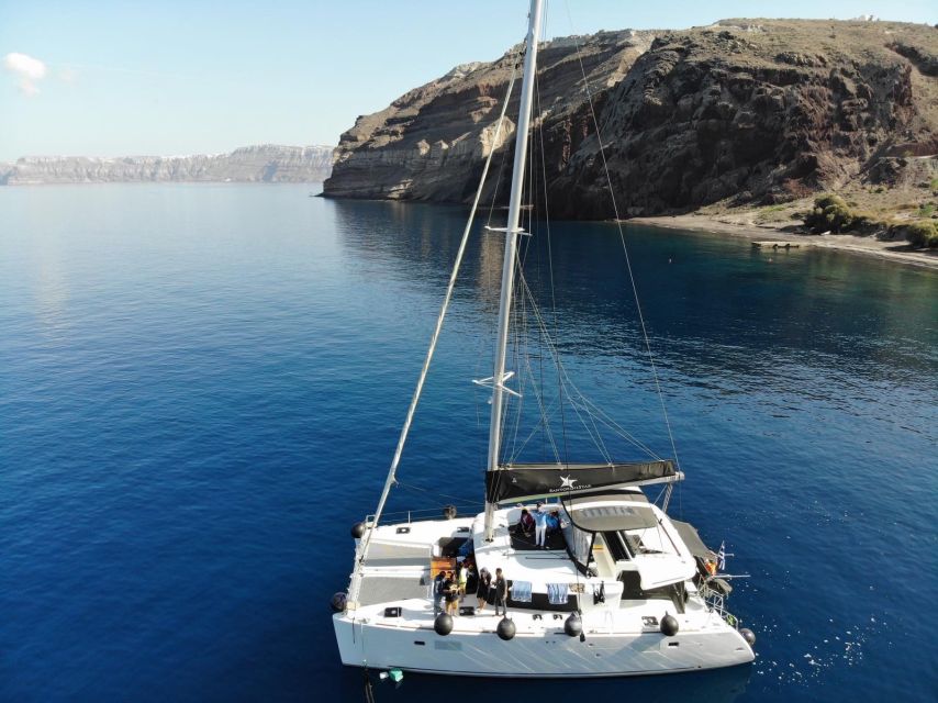 Santorini: Catamaran Cruise with Meal & Open Bar - What the $116 price really covers