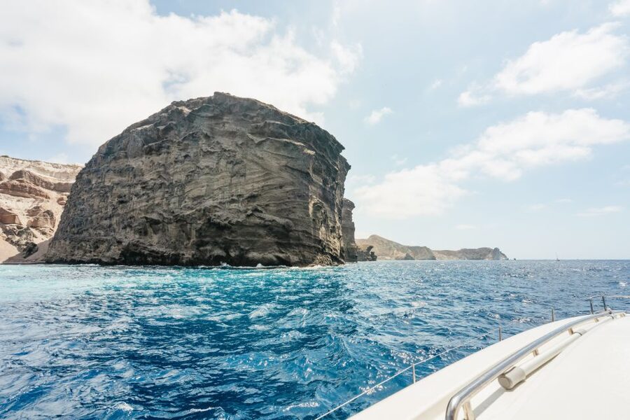 Santorini: Luxury Catamaran Day Trip with Meal and Open Bar - Is $129 a Fair Price?
