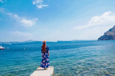 Romantic Sunset Caldera Cruise with Dinner