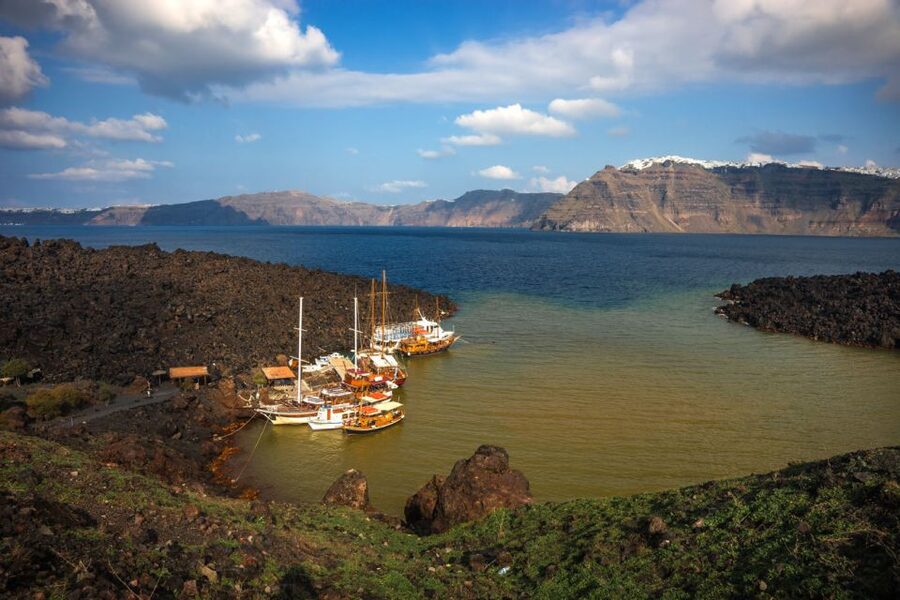 Santorini: Thirassia Islands and Volcano Guided Cruise - What the $60 price really covers