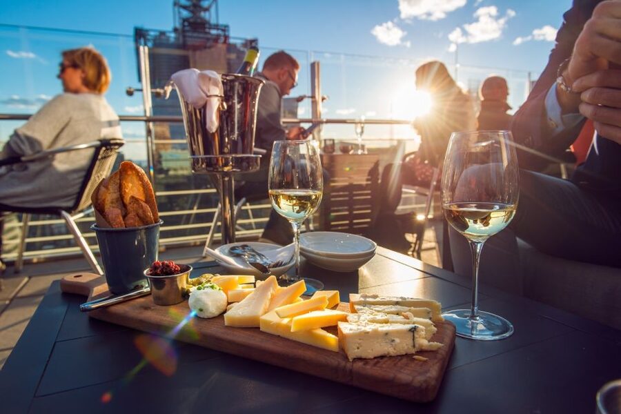 Santorini: Volcano and Hot Springs Sunset Dinner Cruise - What the $106 price really covers