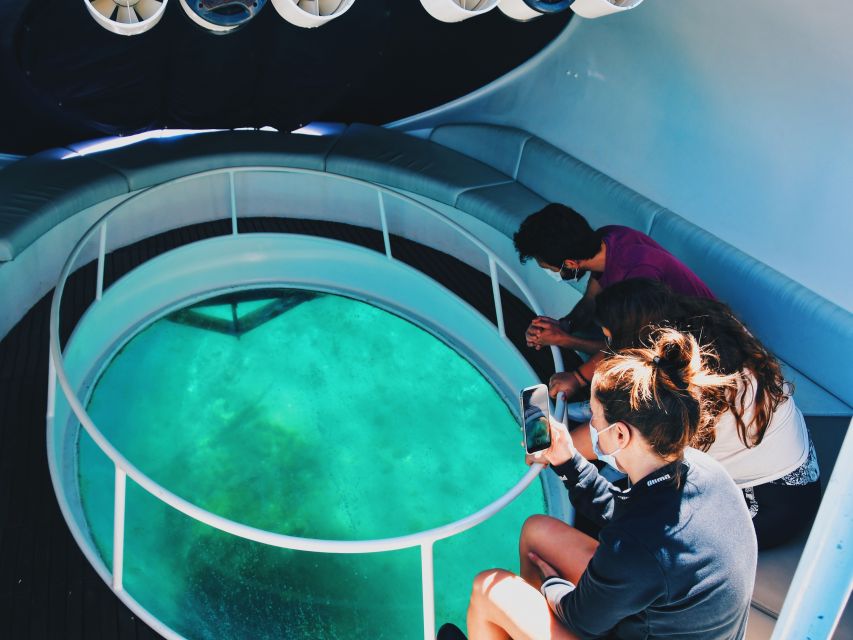 São Miguel: Glass Bottom Boat Tour with Snorkeling - Leaving Vila Franca do Campo Marina
