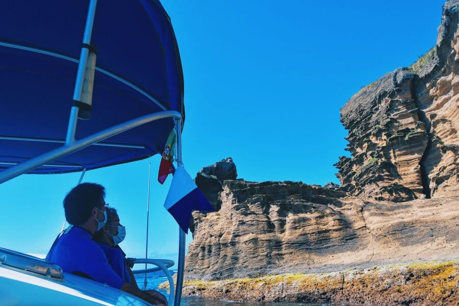 São Miguel: Glass Bottom Boat Tour with Snorkeling - Snorkeling with Alex, Érica, João, or another guide