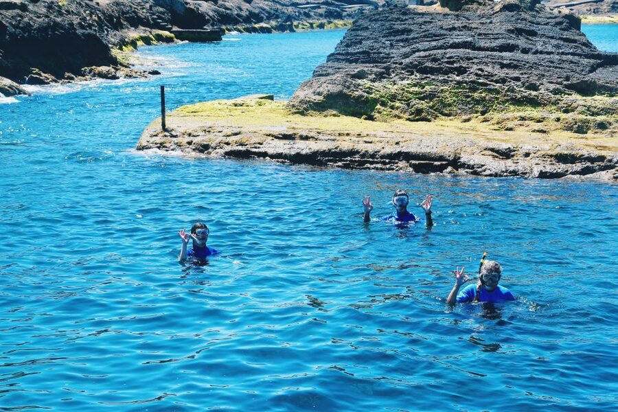São Miguel: Glass Bottom Boat Tour with Snorkeling - Families, beginners, and confident swimmers