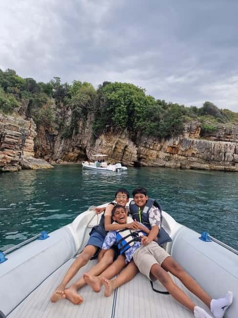 Sarande: Boat Tour to Krorez with Snorkle&Drinks&Swimming - Three hours at Krorez Beach