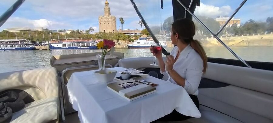 Seville: Exclusive River Boat Tour with Tapas - Practical details before you book