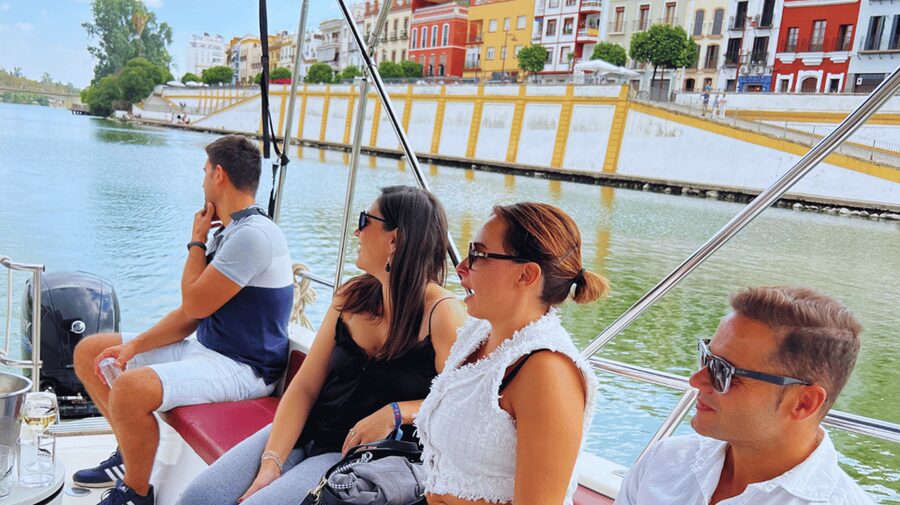 Seville: Guadalquivir River Boat Tour - La Cartuja, Torre Sevilla, and the modern riverfront