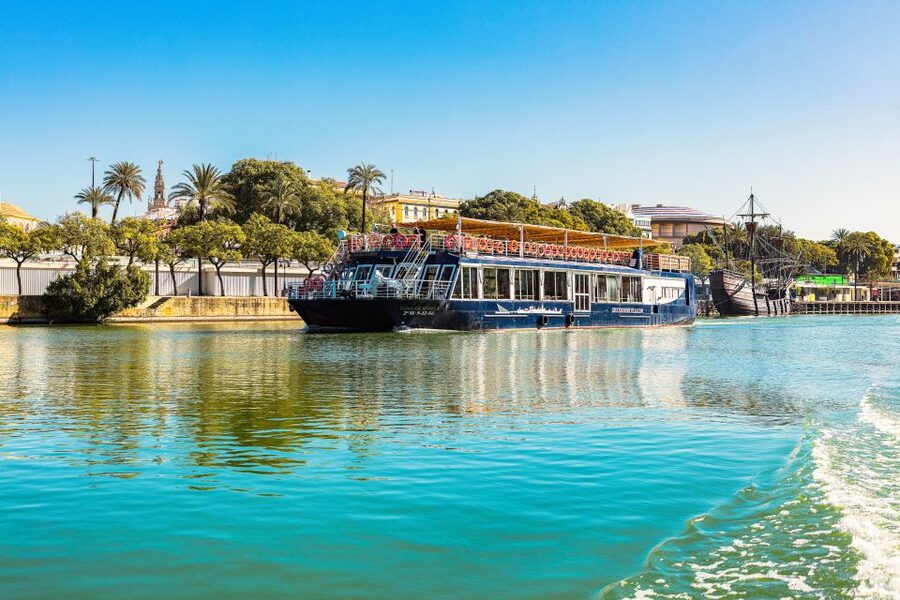 Seville: Guadalquivir River Cruise - Seville’s 1929 and 1992 exhibition buildings
