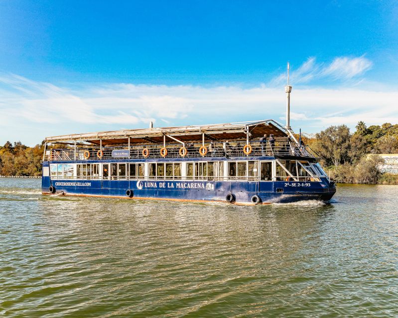 Seville: Guadalquivir River Cruise - Seats, shade, sound, and onboard comforts