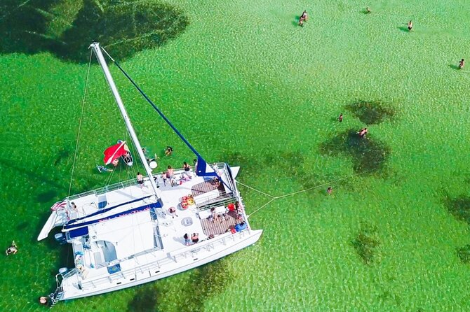 Shell Island Snorkel and Dolphin Catamaran Cruise with Island Time - Shell Island gives you several ways to spend your stop