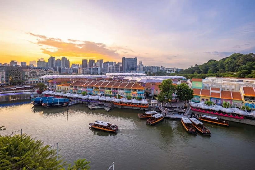Singapore River Cruise, Garden Rhapsody & Spectra by CYT - The evening at a glance