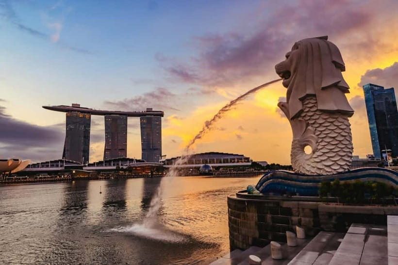 Singapore River Cruise, Garden Rhapsody & Spectra by CYT - Clarke Quay and the river cruise