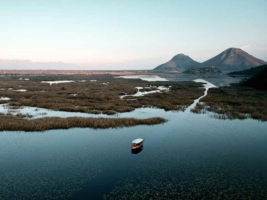 Skadar Lake National Park: Guided Boat Tour with Wooden Boat - A quick swim in deep-blue water