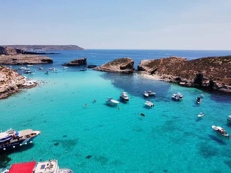 Sliema: Cruise to Comino, Crystal Lagoon, and Blue Lagoon - The best parts of this Malta boat trip