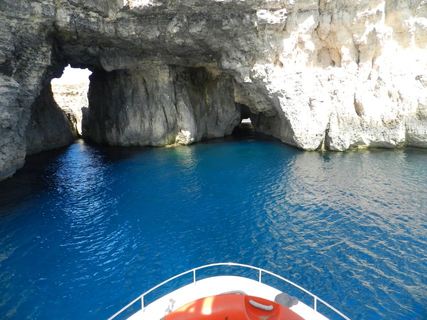 Sliema: Cruise to Comino, Crystal Lagoon, and Blue Lagoon - Crystal Lagoon and St. Nicholas Bay