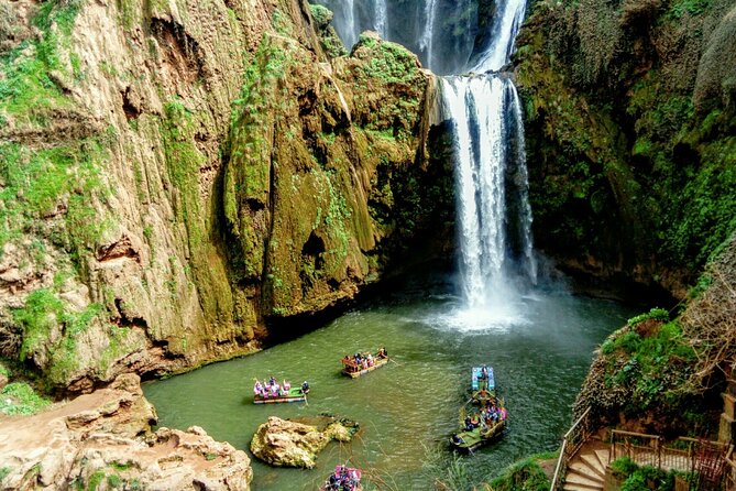 Small group Ouzoud Waterfall Guided Tour Boat Ride from Marrakech - Lunch is separate, and that matters