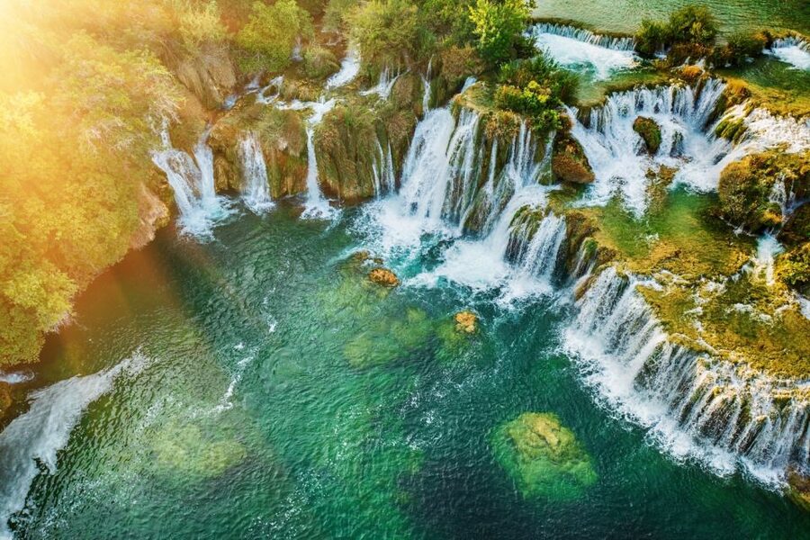 Split: Krka Waterfalls Trip with Boat Cruise and Swimming - Who will enjoy this day most