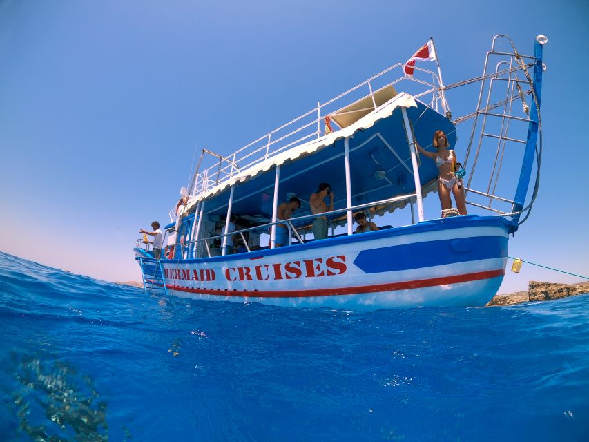 St Paul's Bay: Comino, Blue Lagoon, Gozo, & Caves Boat Tour - Food, drinks, and what to carry