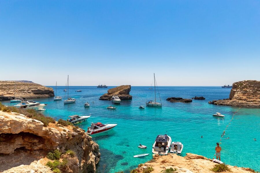 St Paul's Bay: Comino, Blue Lagoon, Gozo, & Caves Boat Tour - Gozo: two hours with a choice to make
