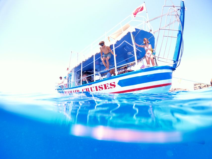 St Paul's Bay: Comino, Blue Lagoon, Gozo, & Caves Boat Tour - A second swim and the journey back