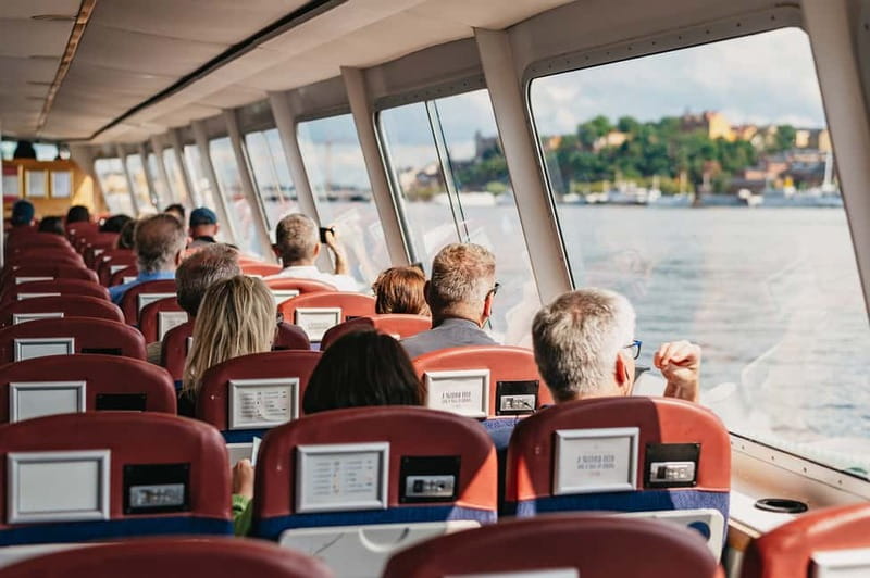 Stockholm: Highlights Boat Tour - Södermalm and Skanstullsbron