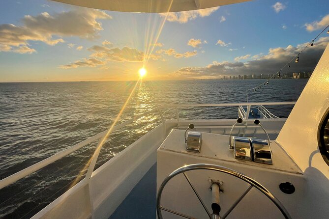 Sunset Dinner Cruise in Honolulu, Hawaii - Dinner from the Prince Kuhio galley