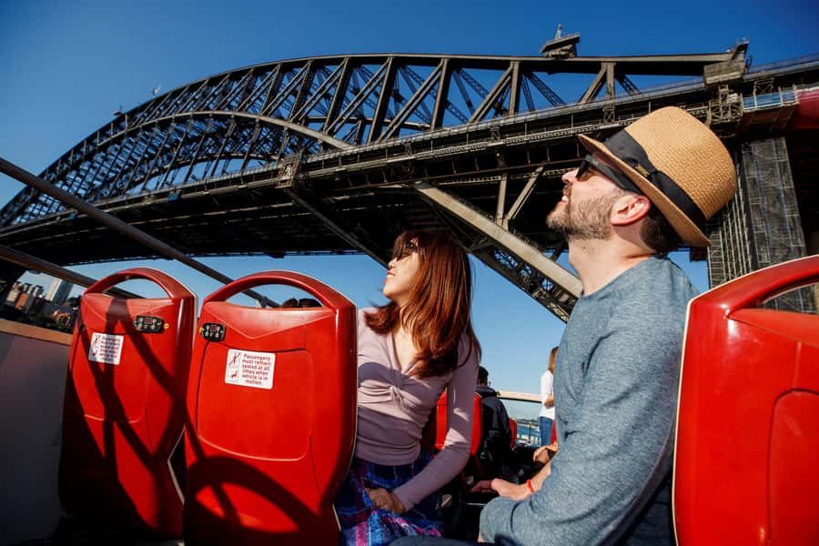 Sydney: Big Bus Hop-On Hop-Off Tour with Optional Cruise - Comfort, commentary, and the top deck