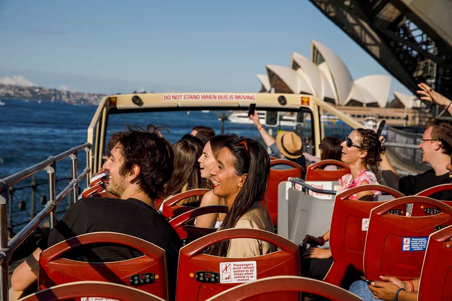 Sydney: Big Bus Hop-On Hop-Off Tour with Optional Cruise - The Red City Route and Sydney’s harbour icons