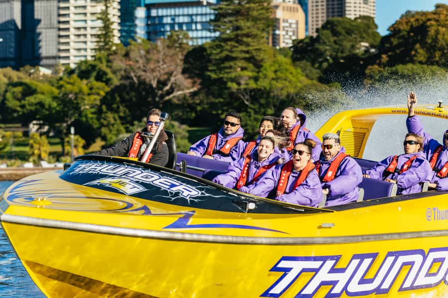 Sydney Harbour: Thunder Thrill Jet Boat Ride - Key things to know before you board