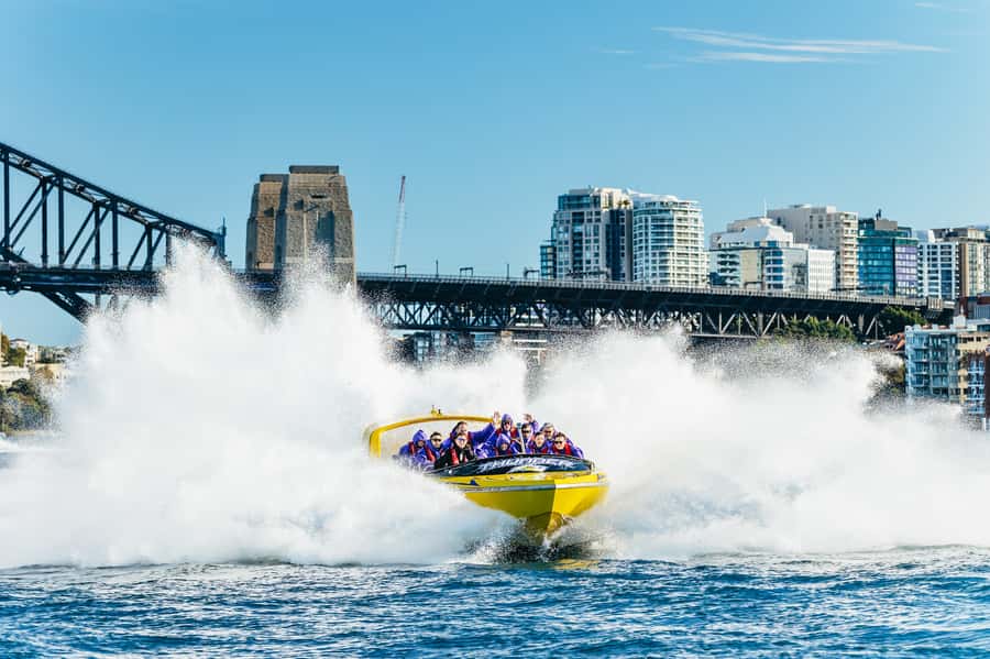 Sydney Harbour: Thunder Thrill Jet Boat Ride - The first minutes ease you into the speed