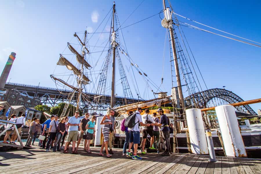 Sydney: Tall Ship Harbour Twilight Dinner Cruise - Why a tall ship beats a standard harbour boat