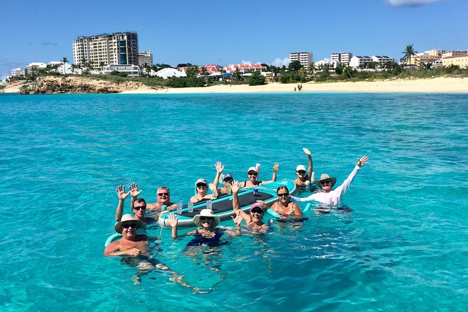 The Best Catamaran Day Sail in St Maarten - The Tarzan swing is the main event