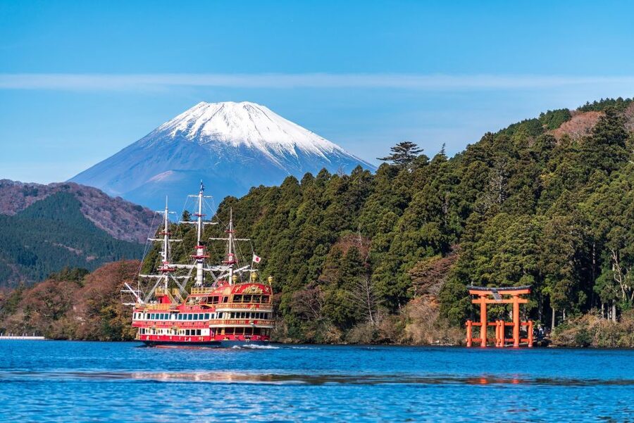 Tokyo: Mt. Fuji 5th Station & Hakone Cruise 1-Day Bus Tour - Buffet lunch and the traditional garden