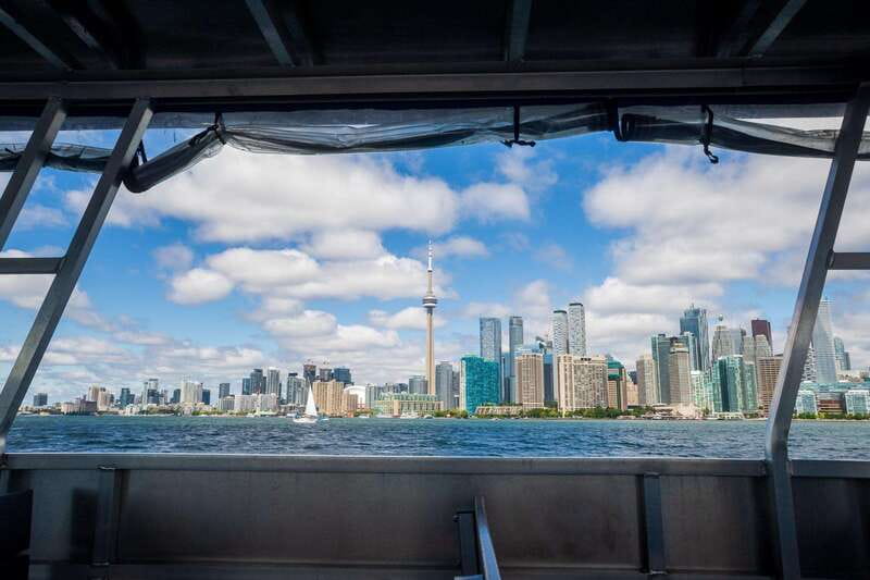 Toronto: Harbor and Islands Sightseeing Cruise - The first view: Toronto from Western Harbour