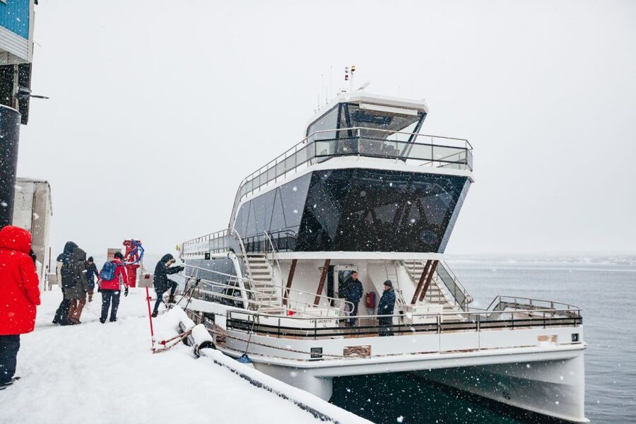 Tromsø: Arctic Fjord Cruise With Stop On Land At Fish Racks - Rystraumen and the power of moving water