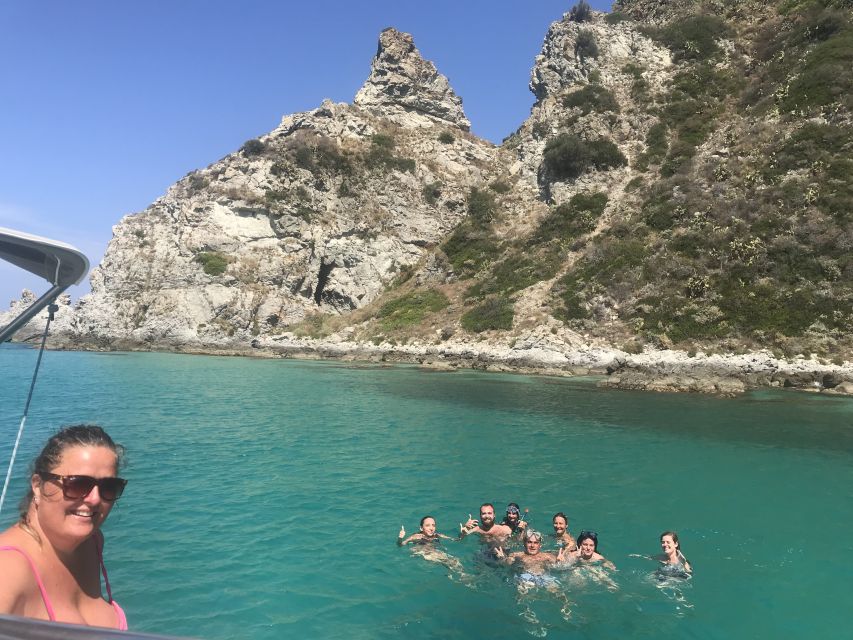 Tropea: Capo Vaticano Boat Trip with Snorkeling & Drink - What the $40 price really gets you