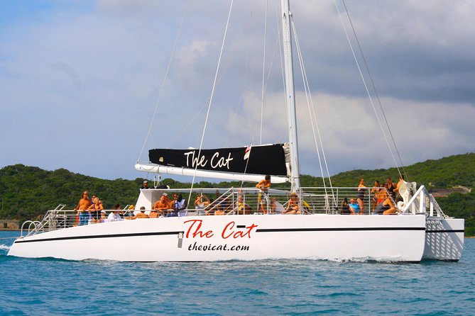 Turtle Cove Catamaran Snorkel and Sail at Little Buck Island STT - The best part may be the sail back